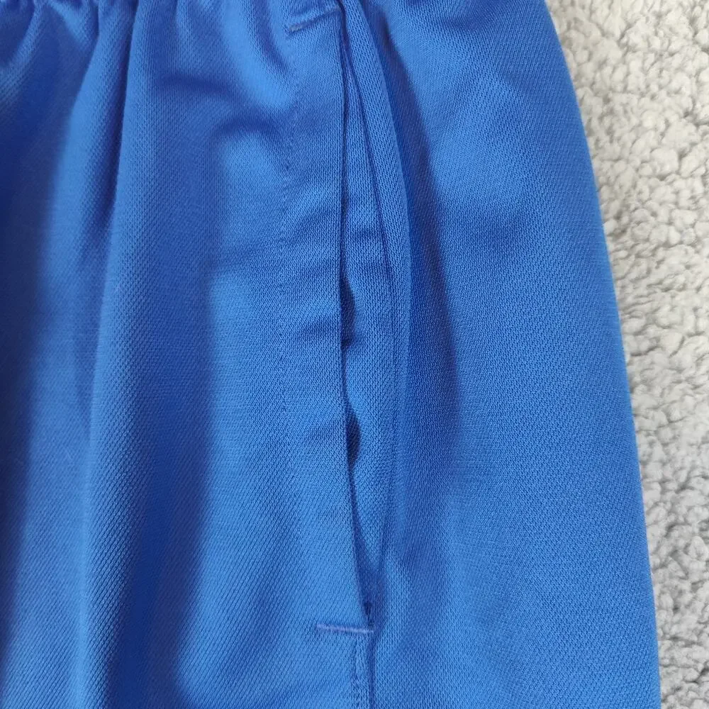Nike Dri Fit Shorts Mens Medium Blue Black color block Basketball Athletic summ